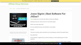 
                            7. Jvzoo Signin | Best Software For JVZoo? – …