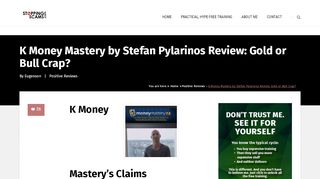
                            8. K Money Mastery by Stefan Pylarinos Review: Gold or Bull Crap?