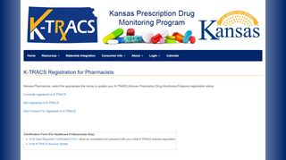 
                            4. K-TRACS Registration for Pharmacists