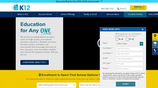 
                            10. K12 - Online Learning Programs