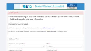 
                            8. K12 Regional Support Help