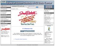 
                            1. k12.sd.us - Home - State of South Dakota K-12 Data Center