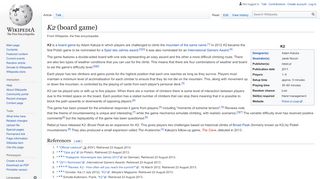 
                            1. K2 (board game) - Wikipedia