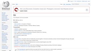 
                            5. K6 - Wikipedia