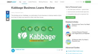 
                            2. Kabbage Business Loans Review - CreditLoan.com®