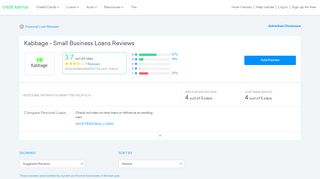 
                            7. Kabbage - Small Business Loans on Credit Karma