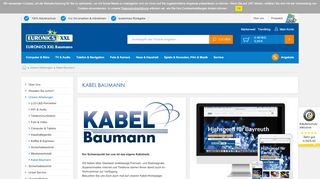 
                            4. Kabel-Baumann | EURONICS XXL Baumann in Bayreuth