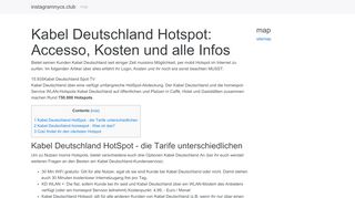 
                            5. Kabel Deutschland Hotspot: Accesso, Kosten und …