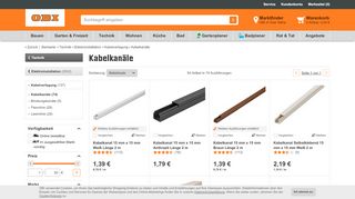 
                            5. Kabelkanäle online kaufen bei OBI | OBI.de