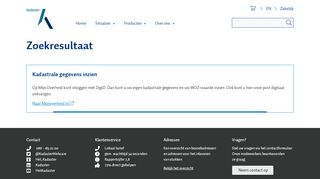 
                            4. Kadastrale gegevens inzien (Mijnoverheid.nl) - Kadaster.nl