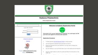 
                            5. Kadpoly Registration Portal