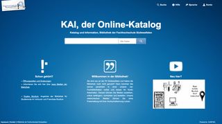 
                            10. kai.fh-swf.de - KAI, der Online-Katalog