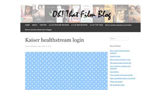 
                            3. Kaiser healthstream login