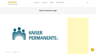 
                            5. Kaiser insurance login - insurance - …