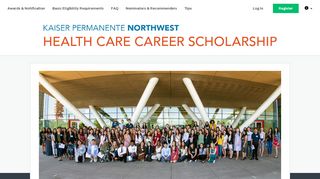 
                            7. Kaiser Permanente Health Care Career Scholarship Program