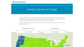 
                            3. Kaiser Permanente Summary of Benefits and Coverage