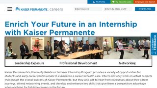 
                            2. Kaiser Permanente | Summer Internship Program - Kaiser ...