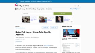 
                            1. KakaoTalk Login | KakaoTalk Sign Up Account
