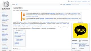 
                            7. KakaoTalk - Wikipedia