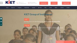 
                            4. Kakinada Institute of Engineering & Technology: KIET