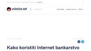 
                            4. Kako koristiti Internet bankarstvo Zagrebačke banke?