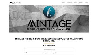 
                            7. Kala Rigs - Mintage - Mintage Mining