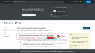 
                            8. Kali Linux: cannot login to desktop - Unix & Linux Stack ...