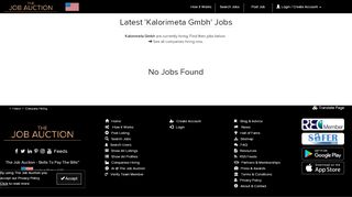 
                            7. KALORIMETA GmbH Jobs - HiringNow - The Job Auction