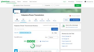 
                            3. Kalpataru Power Transmission Reviews | Glassdoor