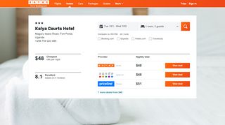 
                            9. Kalya Courts Hotel $93 ($̶1̶0̶4̶). Fort Portal Hotel Deals ... - Kayak