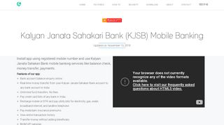 
                            6. Kalyan Janata Sahakari Bank (KJSB) Mobile …