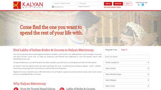 
                            4. Kalyan Matrimony: Matrimonial Website | Matrimony Brides ...