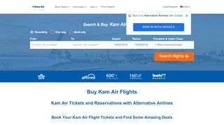 
                            7. Kam Air | Book Our Flights Online & Save | Low …
