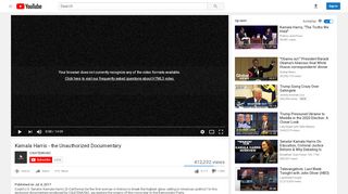 
                            3. Kamala Harris - the Unauthorized Documentary - YouTube