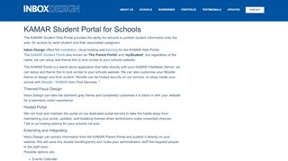 
                            4. KAMAR Parent Portal Install - Updates - Themes - Inbox Design
