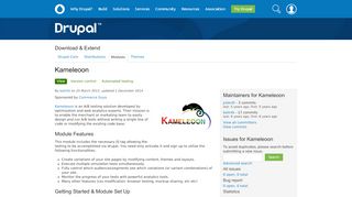 
                            4. Kameleoon | Drupal.org