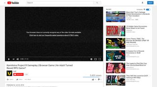 
                            2. Kamihime Project R Gameplay | Browser Game | An Adult Turned ...
