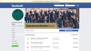 
                            1. Kammerorchester Basel - Events | Facebook