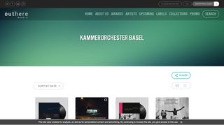 
                            5. Kammerorchester Basel | Outhere Music