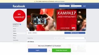 
                            8. KAMPA17 - Videos | Facebook