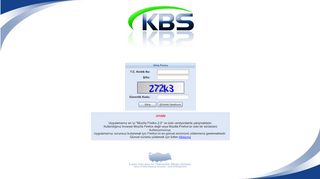 
                            4. Kamu Hesapları Bilgi Sistemi - KBS
