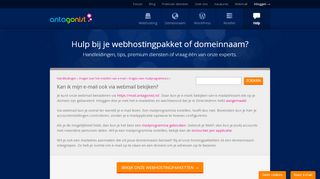 
                            5. Kan ik mijn e-mail ook via webmail bekijken? - …