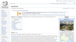 
                            8. Kandivali - Wikipedia