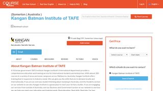 
                            9. Kangan Batman Institute of TAFE | Student Reviews | CourseFinders