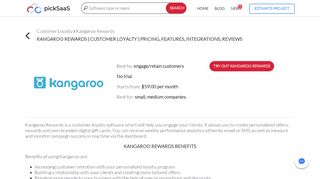 
                            9. Kangaroo Rewards | Customer loyalty | Pricing, Features, Integrations ...