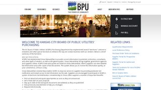 
                            9. Kansas City Board Of Public Utilities (BPU) Purchasing | Kansas City ...