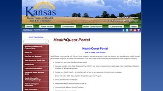 
                            6. Kansas Department of Health and Environment: Division of Health ...
