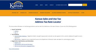 
                            4. Kansas Department of Revenue - Kansas Sales and Use Tax ...