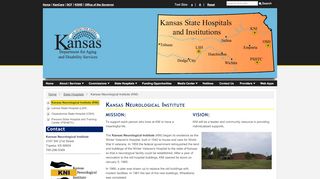 
                            6. Kansas Neurological Institute (KNI) - KDADS