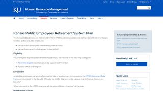 
                            2. Kansas Public Employees Retirement System Plan | Human Resource ...